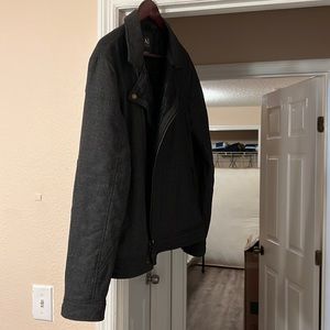 ARMANI EXCHANGE MEN JACKET  ITALIAN WOOL SIZE MEDIUM
